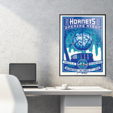 Phenom Gallery Charlotte Hornets 30th Anniversary Deluxe Framed Serigraph (Printer Proof)