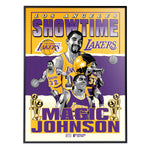 Phenom Gallery Los Angeles Lakers "Showtime" Magic Johnson Deluxe Framed Serigraph Print