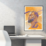 Phenom Gallery Los Angeles Lakers LeBron James 18" x 24" Serigraph
