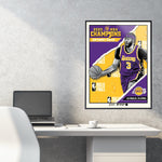 Phenom Gallery Los Angeles Lakers Anthony Davis '20 Champs Limited Edition Deluxe Framed Serigraph