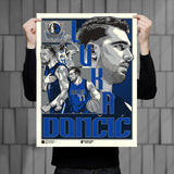 Phenom Gallery Dallas Mavericks Luka Doncic 18" x 24" Serigraph