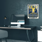 Phenom Gallery Steph Curry Golden State Warriors Limited Edition Deluxe Framed Serigraph Print