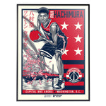 Phenom Gallery Washington Wizards Rui Hachimura Limited Edition Deluxe Framed Serigraph Print