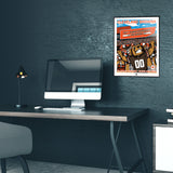 Phenom Gallery Cleveland Browns 75th Anniversary 18" x 24" Deluxe Framed Serigraph
