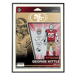 Phenom Gallery San Francisco 49ers George Kittle 18" x 24" Deluxe Framed Serigraph