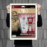 Phenom Gallery San Francisco 49ers George Kittle 18" x 24" Deluxe Framed Serigraph