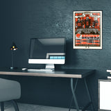 Phenom Gallery Cleveland Browns '19 Season 18" x 24" Deluxe Framed Serigraph