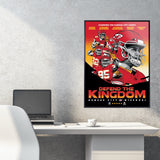 Phenom Gallery Kansas City Chiefs Defend The Kingdom Movie Poster 18" x 24" Serigraph