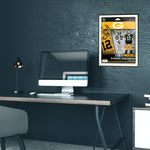 Phenom Gallery Green Bay Packers Aaron Rodgers Action Figure 18" x 24" Deluxe Framed Serigraph