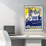 Phenom Gallery Los Angeles Rams Player '21 Star Players 18" x 24" Serigraph Print