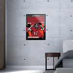 Phenom Gallery Tampa Bay Buccaneers Super Bowl LV Champs Tom Brady 18" x 24" Deluxe Framed Serigraph