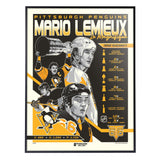 Phenom Gallery Pittsburgh Penugins Mario Lemieux "Le Magnifique" 18" x 24" Serigraph
