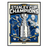 Phenom Gallery St. Louis Blues 2019 Stanley Cup Champions Limited Edition Deluxe Framed Serigraph