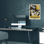 Phenom Gallery Boston Bruins 2011 Stanley Cup Champions 10th Anniversary 18" x 24" Deluxe Framed Serigraph