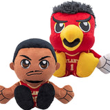 Bleacher Creatures NBA Atlanta Hawks Kuricha Bundle: John Collins and Harry the Hawk Kuricha Plushies