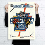 Phenom Gallery NHL Stadium Series 2019 - Penguins vs Flyers Serigraph (Printer Proof)