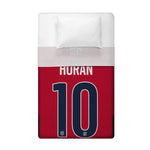 Sleep Squad US Women's Soccer Lindsey Horan 60” x 80” Raschel Plush Blanket