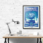 Phenom Gallery Charlotte Hornets 30th Anniversary 18" x 24" Serigraph