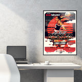 Phenom Gallery Portland Trailblazers 50th Anniversary Clyde Drexler Serigraph (Printer Proof)