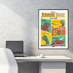 Phenom Gallery Jurassic Park 25th Anniversary Limited Edition Deluxe Framed Serigraph Print