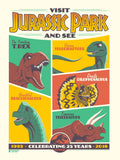 Phenom Gallery Jurassic Park 25th Anniversary Serigraph
