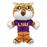 Bleacher Creatures LSU Mike the Tiger 8" Mascot Kuricha Sitting Plush