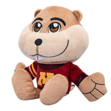 Bleacher Creatures Minnesota Golden Gophers Goldy 8" Mascot Kuricha Sitting Plush