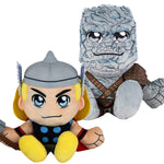 Bleacher Creatures Marvel Kuricha Bundle: Korg and Thor Kuricha Plushies