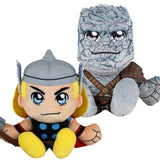 Bleacher Creatures Marvel Kuricha Bundle: Korg and Thor Kuricha Plushies