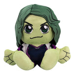 Bleacher Creatures Marvel Kuricha Bundle: She Hulk and Hulk Kuricha Plushies