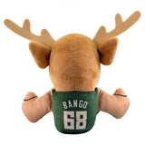 Bleacher Creatures Milwaukee Bucks Bango Mascot 8" Kuricha Sitting Plush