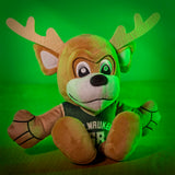 Bleacher Creatures Milwaukee Bucks Bango Mascot 8" Kuricha Sitting Plush