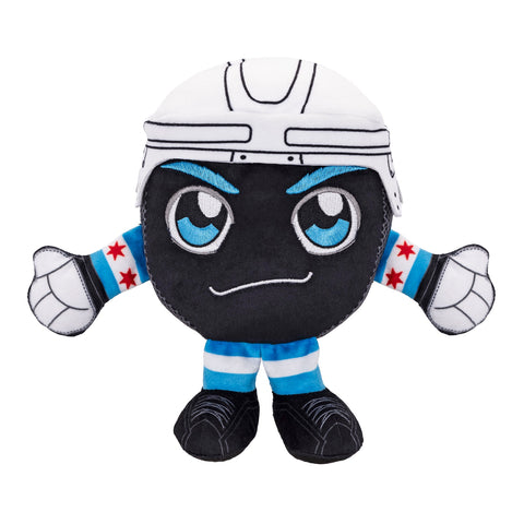 Bleacher Creatures Chicago Blackhawks 8" Kuricha Hockey Puck Plush (4 Stars)