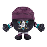 Bleacher Creatures Anaheim Ducks Mighty Ducks Logo 8" Kuricha Hockey Puck Plush