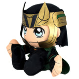 Bleacher Creatures Marvel Loki 8" Kuricha Sitting Plush- Soft Chibi Inspired Toy