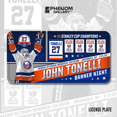 Phenom Gallery 6” x 8” Custom License Plate