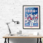 Phenom Gallery New York Rangers Vic Hadfield Number Retirement Serigraph (Printer Proof)