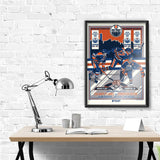 Phenom Gallery Edmonton Oilers 40th Anniversary 2 of 4 Serigraph  (Printer Proof)