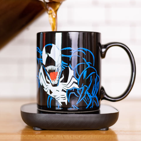 Uncanny Brands Marvel Venom Mug Warmer with Mug