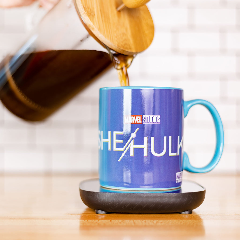 Uncanny Brands Kuromi Coffee Mug with Electric Mug Warmer