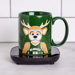 Uncanny Brands NBA Milwaukee Bucks Bango Mascot Mug Warmer with Mug