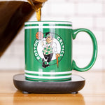 Uncanny Brands NBA Boston Celtics Logo Mug Warmer with Mug