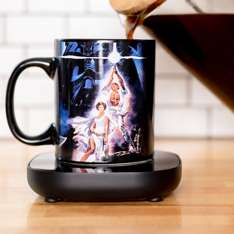 Uncanny Brands Star Wars A New Hope Mug Warmer Set