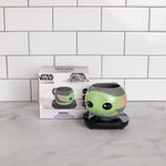 Uncanny Brands Star Wars Mandalorian Grogu Mug Warmer with Molded Mug