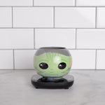 Uncanny Brands Star Wars Mandalorian Grogu Mug Warmer with Molded Mug