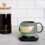 Uncanny Brands Star Wars Mandalorian Grogu Mug Warmer with Molded Mug