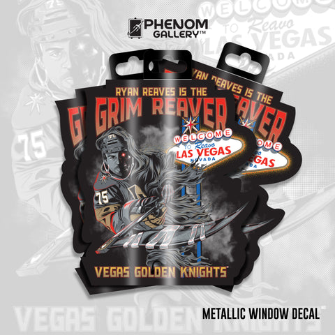 Phenom Gallery 4” x 4” Custom Metallic Die-Cut Window Decal