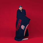 Sleep Squad US Women's Soccer Alex Morgan 60” x 80” Raschel Plush Jersey Blanket
