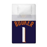 Sleep Squad Phoenix Suns Devin Booker 60” x 80” RaschelPlush Blanket