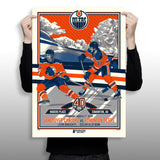 Phenom Gallery Edmonton Oilers 40th Anniversary 4 of 4 Serigraph (Printer Proof)
